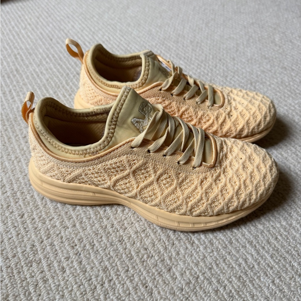 Athletic Propulsion Labs APLT Techloom Phantom Terracotta Knit Shoes